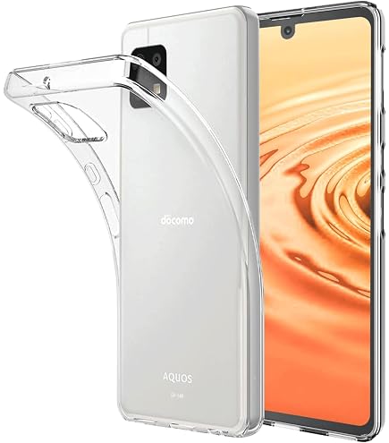 Amazon.co.jp: 対応 AQUOS Sense 6 ケース クリア ケース AQUOS Sense
